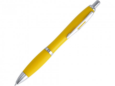 Ручка пластиковая шариковая MERLIN, желтый