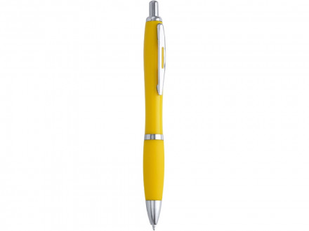 Ручка пластиковая шариковая MERLIN, желтый