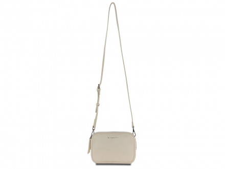Сумка кросс-боди женская BUGATTI Almata, бежевая, полиуретан, 21,5х6х15 см
