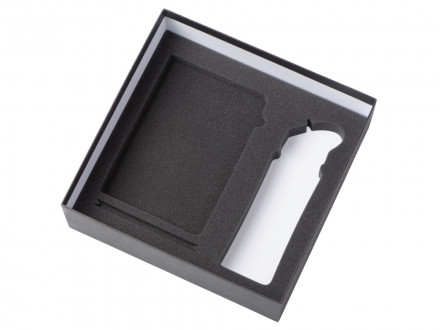 Подарочный набор c блокнотом C1, ручкой и бутылкой, оранжевый