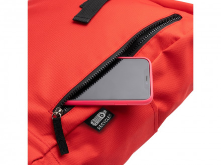 Рюкзак из RPET полиэстера DRONTE, красный