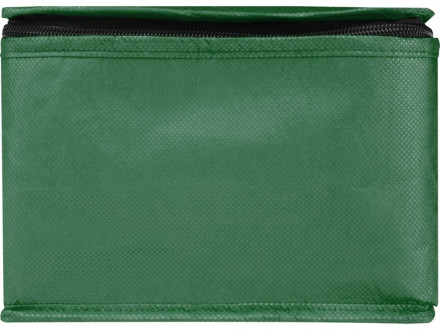 Spectrum нетканая сумка-холодильник, 4 л, на 6 банок, из переработанных материалов, зеленый