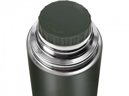 Термос Relaxika 101 (1 литр), хаки (без лого)