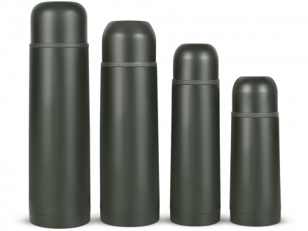 Термос Relaxika 101 (1 литр), хаки (без лого)