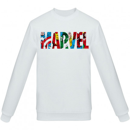 Свитшот Marvel Avengers, белый