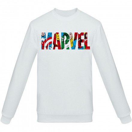 Свитшот Marvel Avengers, белый