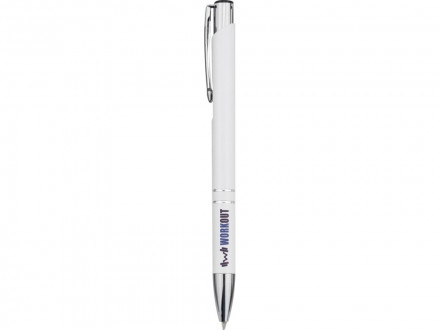 Шариковая ручка Moneta из переработанного алюминия - Белый