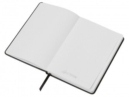 Подарочный набор Tesla с блокнотом А5, ручкой и пауэрбенком на 10 000 mAh, черный