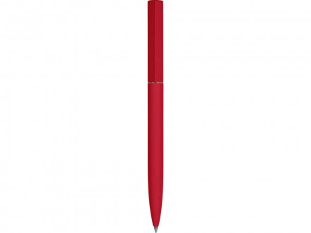 Шариковая металлическая ручка Minimalist софт-тач, красный