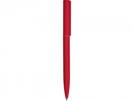 Шариковая металлическая ручка Minimalist софт-тач, красный