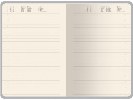 Ежедневник недатированный А5 Megapolis Nebraska Flex, синий (Р)