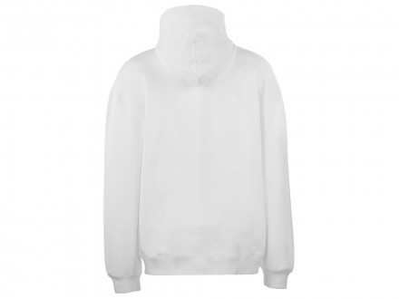 Толстовка оверсайз с капюшоном на молнии Monaco, белый