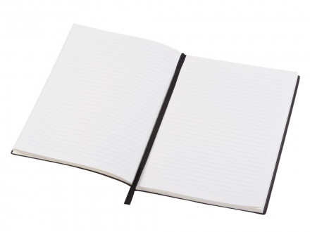 Блокнот А5 Bradbury, гибкая обложка, 80 листов 80 гр/м2 FSC бумага, темно-серый