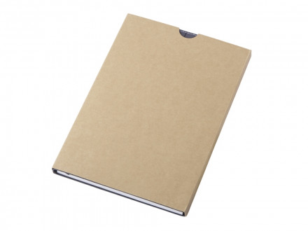 Блокнот А5 Bradbury, гибкая обложка, 80 листов 80 гр/м2 FSC бумага, темно-серый