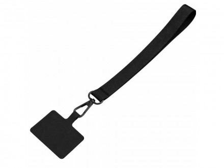 Ремешок на руку для телефона Рист, черный
