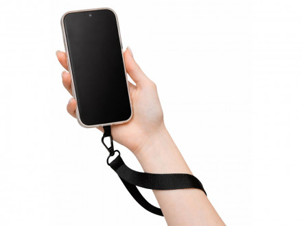 Ремешок на руку для телефона Рист, черный