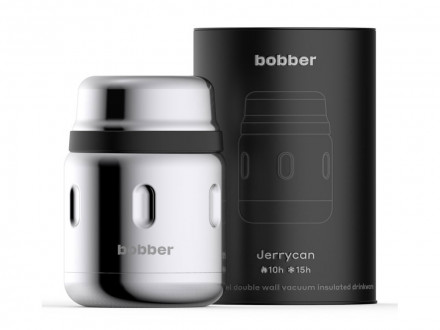 Термос для еды, вакуумный, бытовой, тм bobber. Объем 0.47 литра. Артикул Jerrycan-470 Glossy
