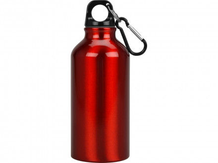 Бутылка Oregon с карабином 400мл, красный