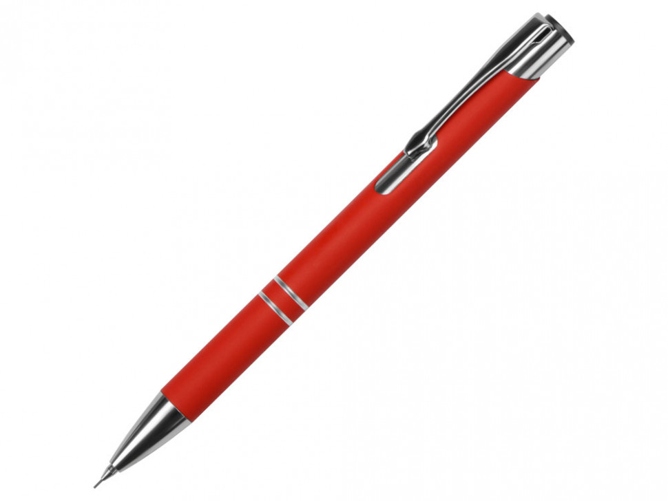 Механический карандаш Legend Pencil софт-тач 0.5 мм, красный