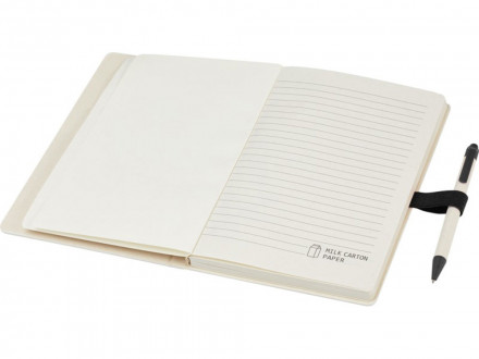 Блокнот размером A5 и шариковая ручка Dairy Dream, черный