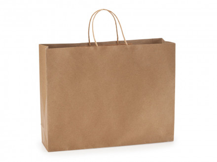 Бумажный пакет MAPLE, бежевый