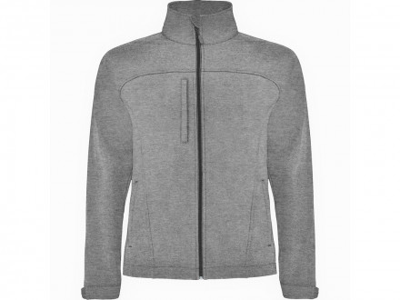 Куртка софтшелл Rudolph мужская, черный меланж