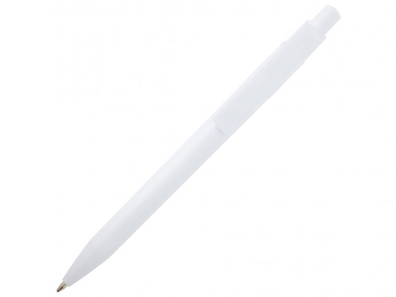Unica шариковая ручка из переработанной пластмассы - Белый (черные чернила)
