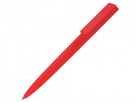 Ручка пластиковая шариковая Taper Solid, матовый красный