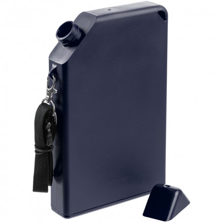 Бутылка для воды Flatbed, синяя