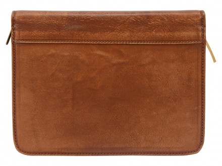 Органайзер Премьер с ежедневником, записной книжкой и блокнотом, Giulio Barсa, коричневый