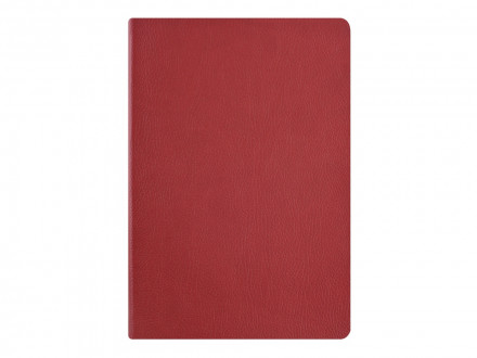 Ежедневник недатированный А5 Megapolis Nappa Flex, бордовый