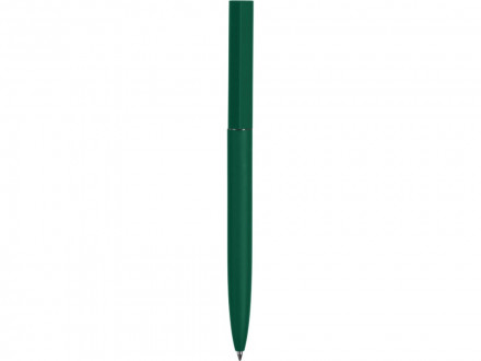 Шариковая металлическая ручка Minimalist софт-тач, зеленый