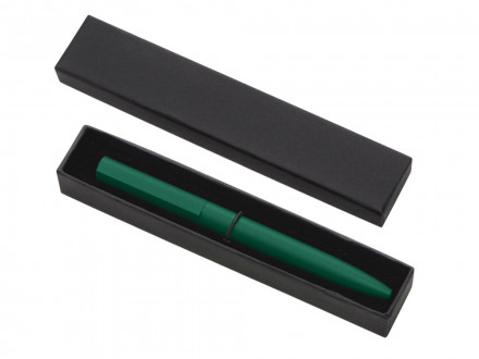 Шариковая металлическая ручка Minimalist софт-тач, зеленый