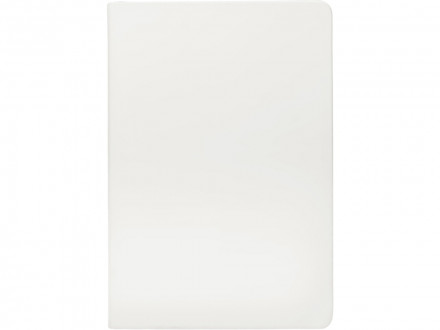 Бизнес-блокнот C2 софт-тач, твердая обложка, 128 листов, белый