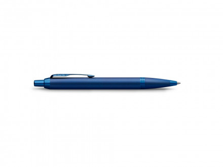 Шариковая ручка Parker IM Monochrome Blue, стержень:M, цвет чернил: blue, в подарочной упаковке.