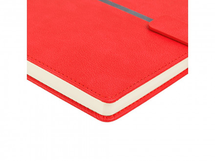 Ежедневник недатированный А5 Lyon, красный