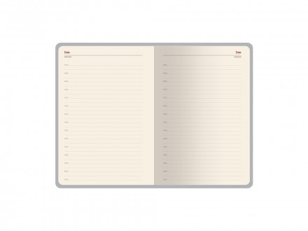 Ежедневник недатированный А5 Lyon, красный