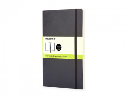 Записная книжка Moleskine Classic Soft (нелинованный), Pocket (9х14 см), черный