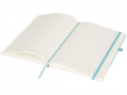 Блокнот А5 двухцветный, мятный/белый