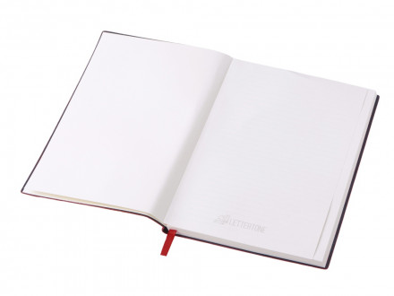 Блокнот А5 Bradbury, гибкая обложка, 80 листов 80 гр/м2 FSC бумага, красный