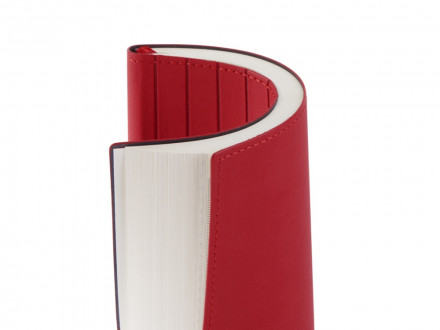 Блокнот А5 Bradbury, гибкая обложка, 80 листов 80 гр/м2 FSC бумага, красный