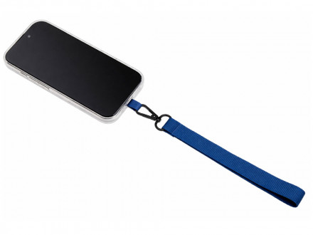Ремешок на руку для телефона Рист, темно-синий