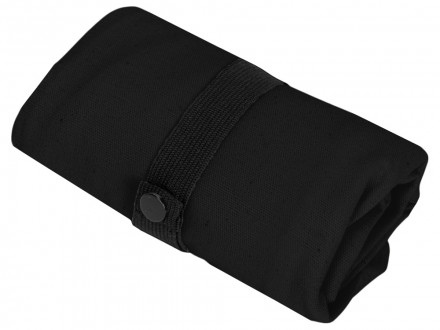 Сумка Fixy из переработанного хлопка с фиксирующей эластичной лентой, черный