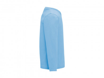 Футболка Baby  детская с длинным рукавом, небесно-голубой
