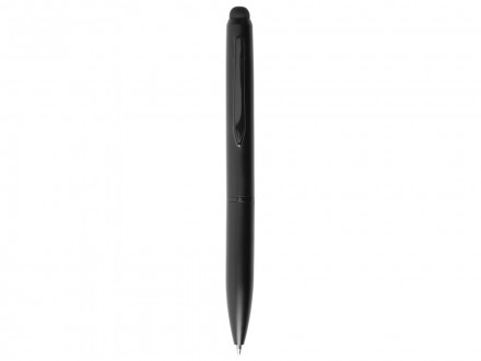 Металлическая шариковая ручка со стилусом Rocky, черный