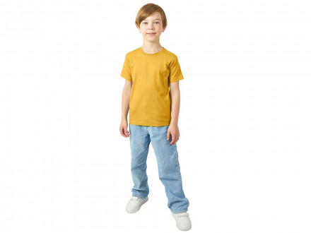Футболка Heavy Super Club детская, золотисто-желтый