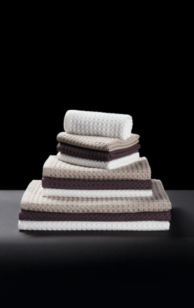Полотенце вафельное Piquee, малое, бежевое
