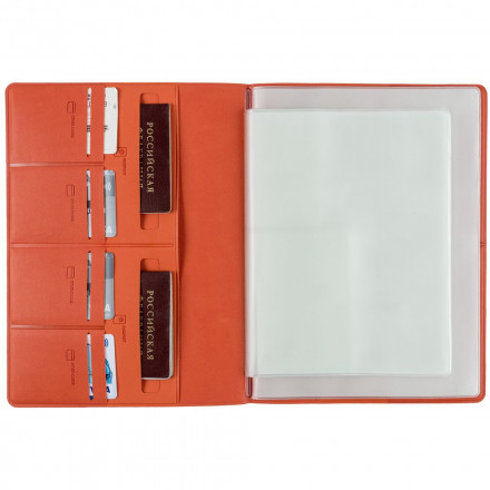 Папка для хранения документов Devon, оранжевый