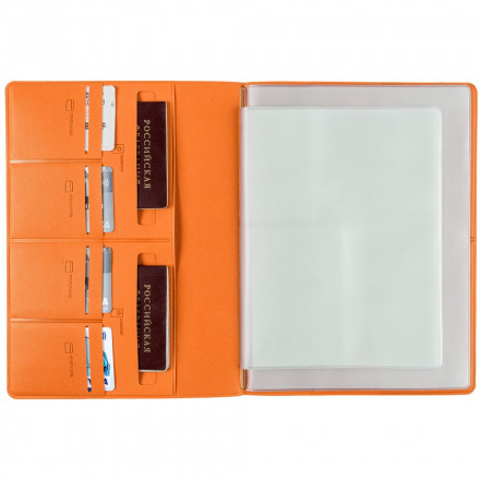 Папка для хранения документов Devon, оранжевый