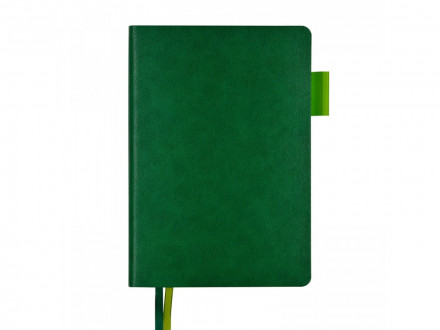Ежедневник недатированный А5 Boston, зеленый